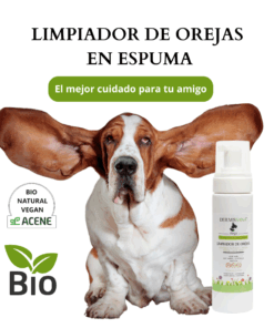 LIMPIADOR DE OREJAS PARA PERROS Y GATOS