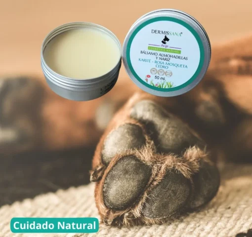 Bálsamo hidratante almohadillas y nariz seca para perros. - Imagen 5